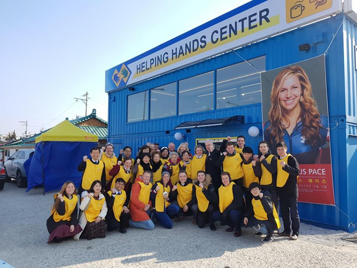 Featured image for “Mormon Helping Hands Serving at Pyeongchang Winter Olympics”