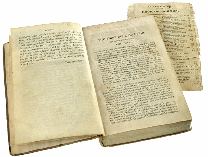 Featured image for “1830 Book of Mormon Sells for $80,000”