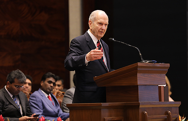 Featured image for “President Nelson Reaches India on Global Ministry Tour”