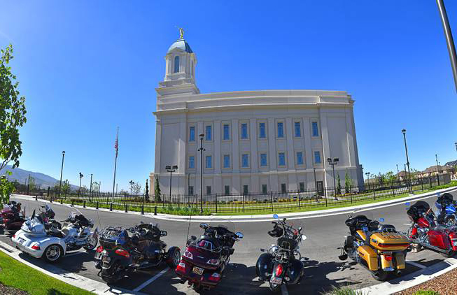 Featured image for “Born to be mild: Mormon motorcycle club holds southern Utah rally”