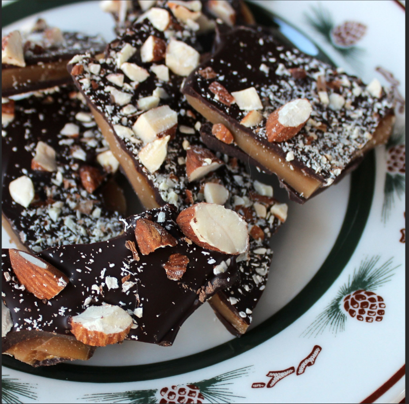 Old Fashioned English Toffee - Pioneer Plate