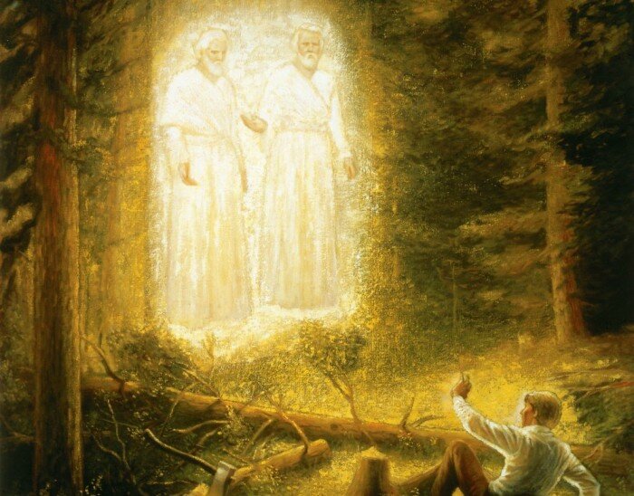 First vision of Joseph Smith