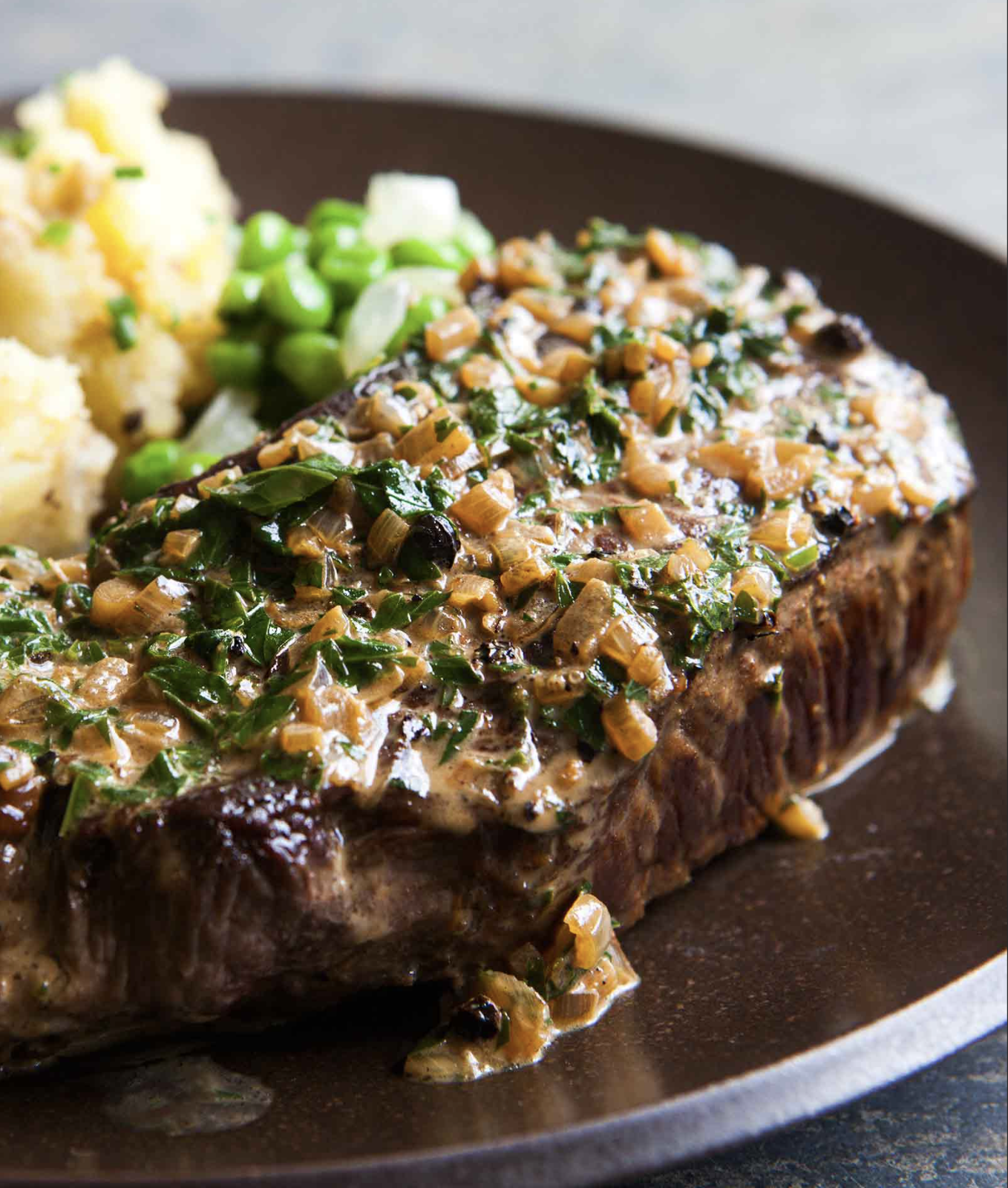 Fetching Filet with Peppercorn Cream Sauce - The Pioneer Plate 