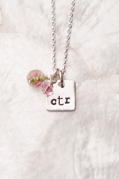 Choose The Right Necklaces - CTR Necklace Jewelry LDS Mormon 
