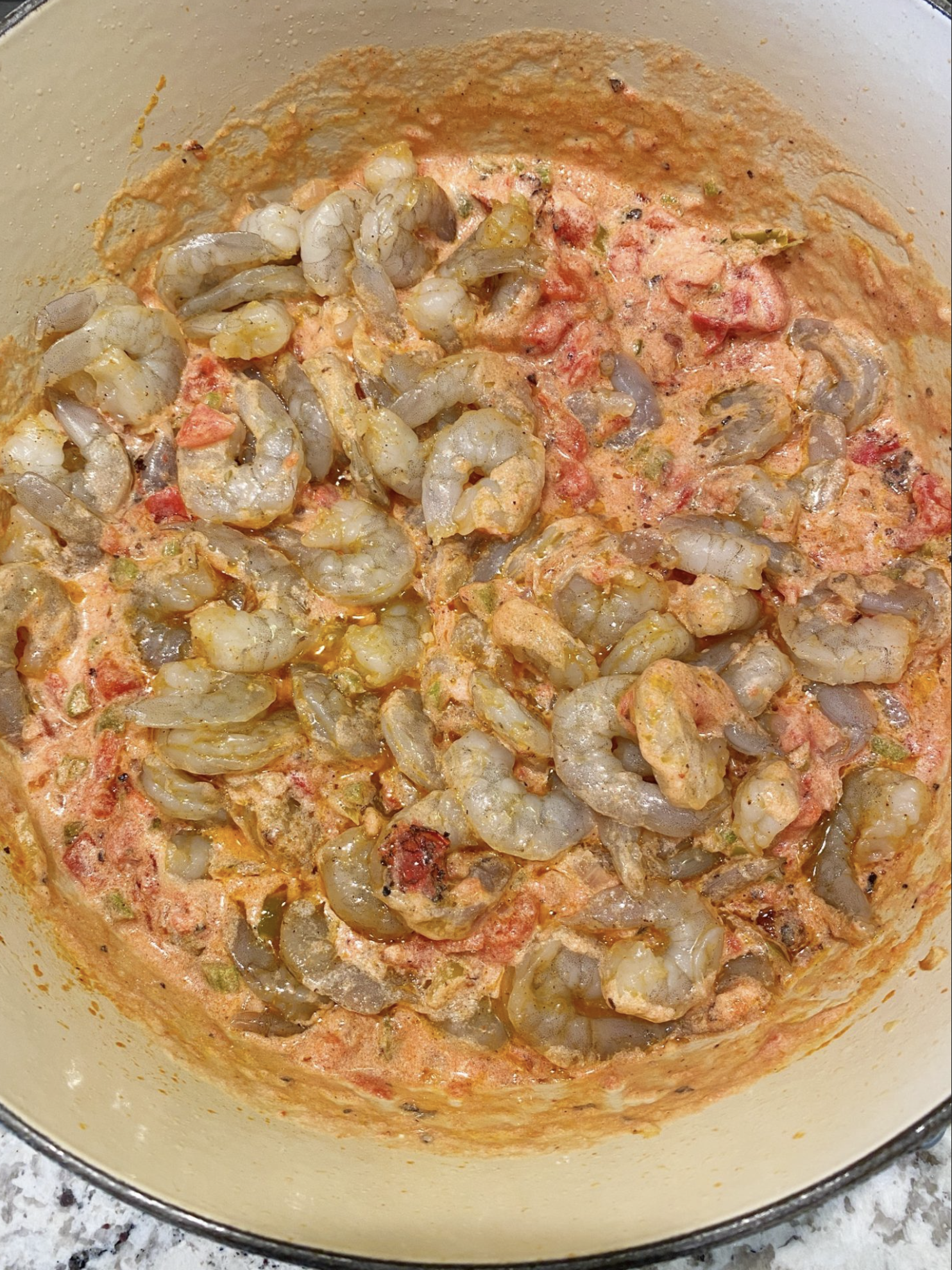 Creamy Creole Shrimp - The Pioneer Plate LDS Mormon Yummy Cajun Fat Tuesday Latter Day Saints