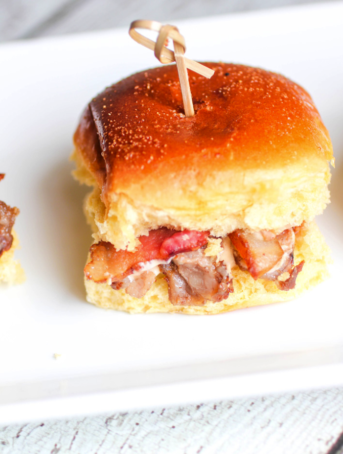 Grilled Chicken Bacon Sliders - Pioneer Plate gameday delicious foodie football recipes Superbowl foodcoma goodeats yummy bacon cheese love lds nauvoo youth mormon sliders12.png