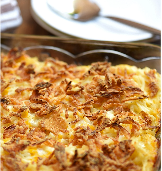 Mrs Claus' Hash-Brown Casserole - Pioneer Plate