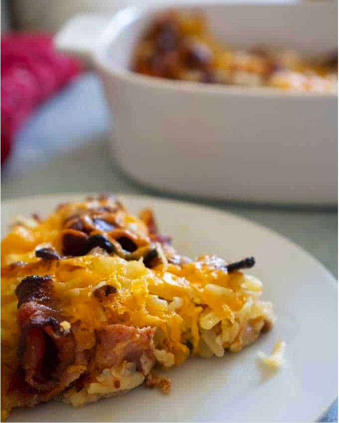 Mrs Claus' Hash-Brown Casserole - Pioneer Plate