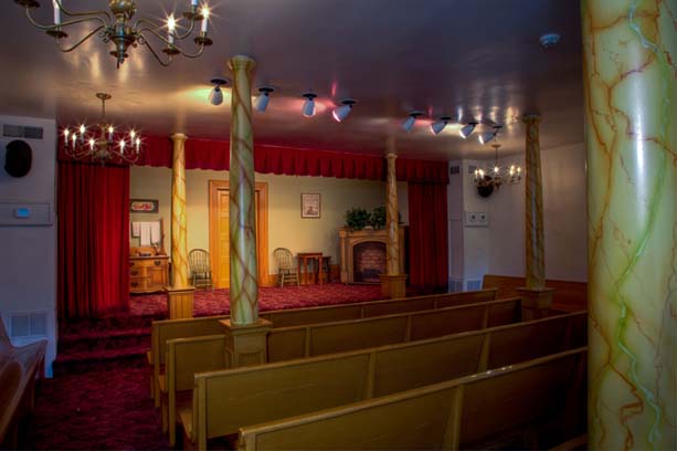 Nauvoo Cultural Hall  Stage