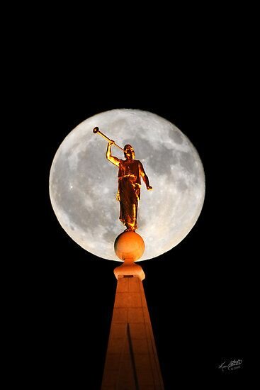 Stunning Photos of the Moroni Statue on Temples LDS Mormon Latter-day Saint