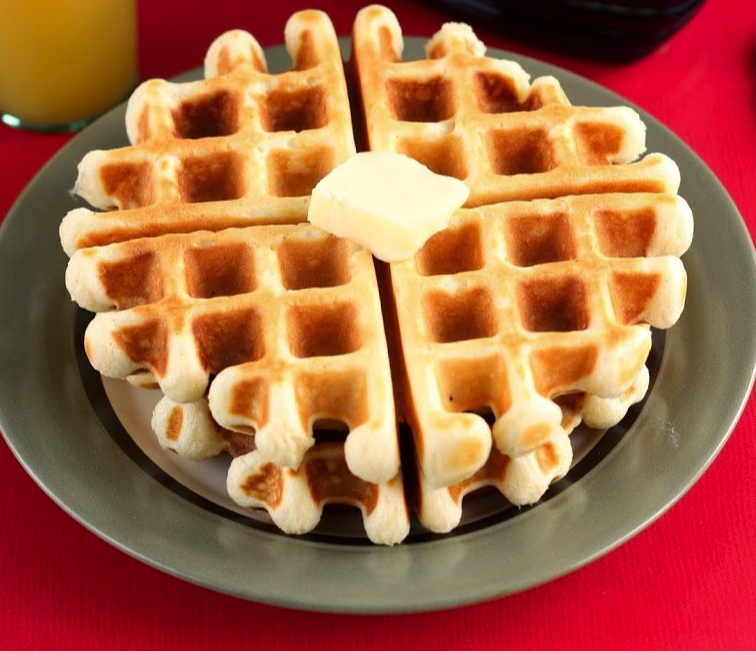 Simple Buttermilk Waffles - The Pioneer Plate