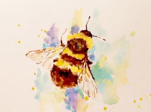 Bee and Beehive Art, Home decor