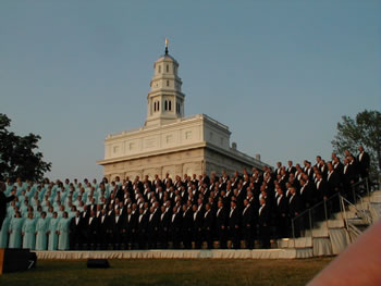 Mormon Tabernacle Choir LDS Temple Square