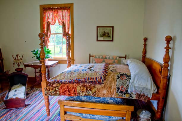Brigham Young Nauvoo Home Bedroom