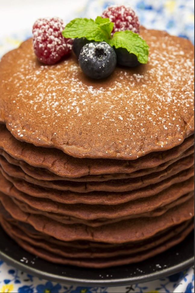 Nauvoo Gingerbread Pancakes - Pioneer Plate