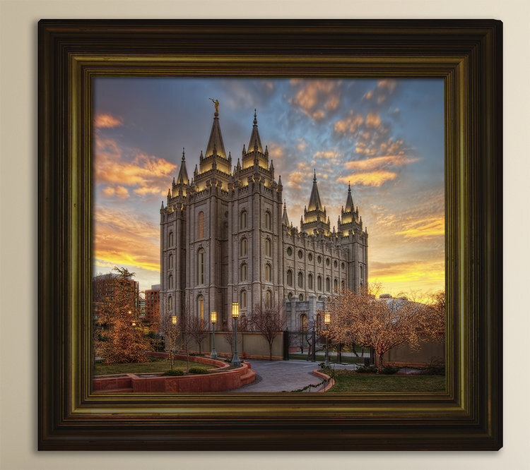 Heavenward - Elegant Salt Lake Temple