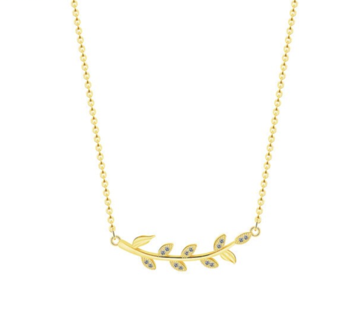 Tiffany & Co Paloma Picasso Sterling Silver Olive Branch Necklace – QUEEN  MAY