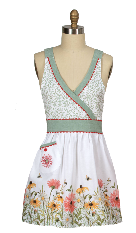 Featured image for “Super Cute Bee and Beehive Kitchen Aprons”