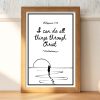2023 Youth Theme - I can do all things through Christ - Art Poster LARGE 11"x 17" - Image 2