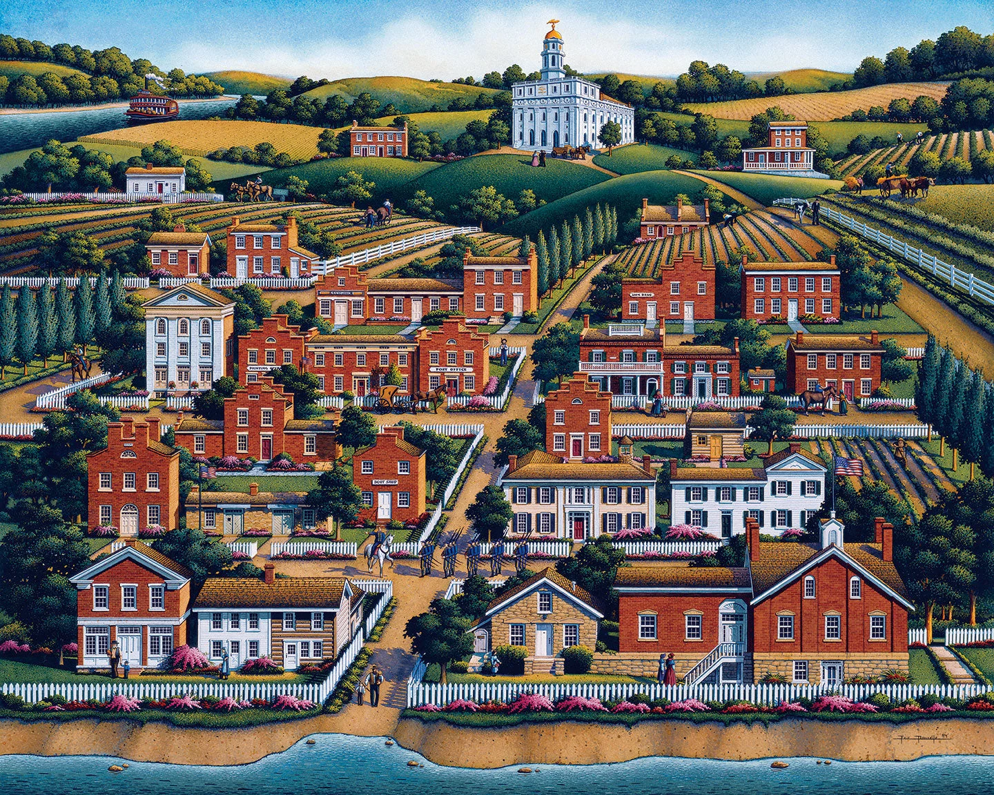 Dowdle Nauvoo 500 Piece Puzzle - Image 2